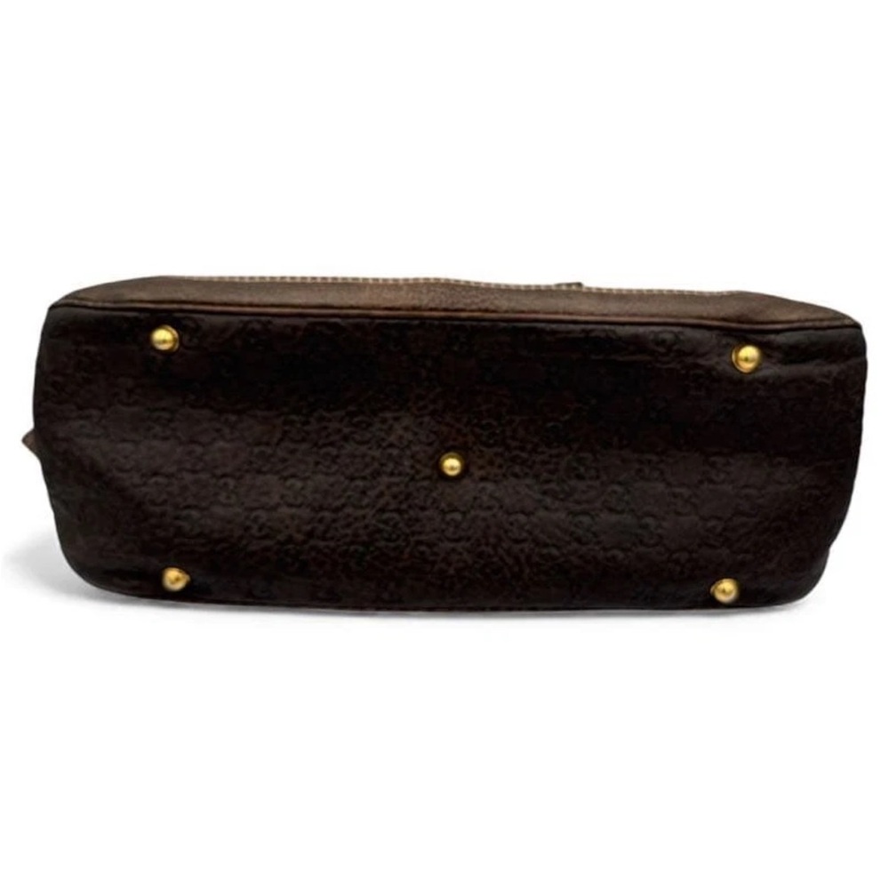 Gucci Dark Brown Leather Satchel - Picture 4 of 16